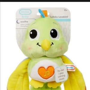 Little Tikes Baby - Music Playing Lullaby Lovebird, Green, Record Voice Message